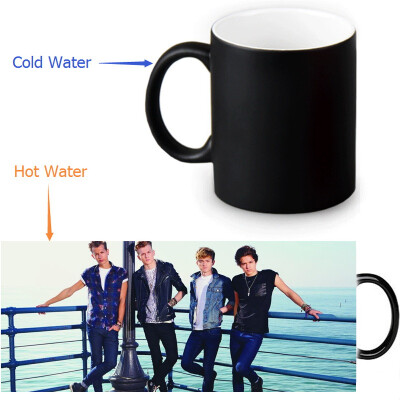 

The Vamps 350ml12oz Heat Reveal Mug Color Change Coffee Cup Sensitive Morphing Mugs Magic Mug Milk Tea Cups