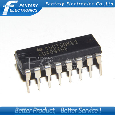 

100PCS CD4094BE DIP14 CD4094 DIP new and original IC free shipping