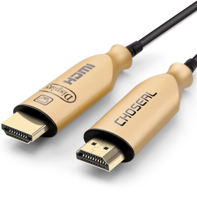 

Akihabara CHOSEAL fiber HDMI cable version 20 digital HDTV line fever level hdmi lossless transmission 4K 60HZ 25 meters QS8166T25