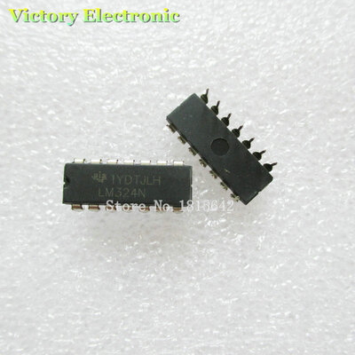 

New Original 10PCS/Lot LM324 LM324N LM324P DIP-14 Wholesale Electronic