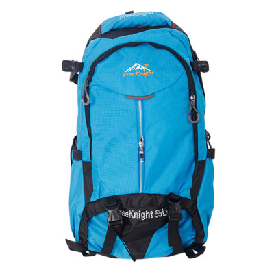 

Fashion Outdoor Sports Waterproof Backpack Superior Nylon Zip Bag 55L Capacity Camping Travel Day Packs FK0219