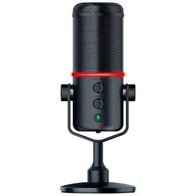 

Razer Magic Sound Siren X Mercury Edition Capacitive Live Noise Reduction Microphone Desktop Desktop K song Plug&Play Anchor Recommended Professional Recording Microphone