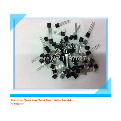 

100PCSLOT 2N5551 2N5401 TO-92 NPN transistors original IC electronic kit with tracking number