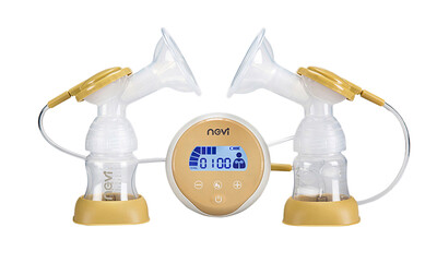 

Ncvi Double Electric Breast pump Xb-8703 Two Colour,bronze,pink