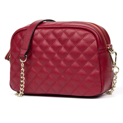 

HMILY Genuine Leather Women Messenger Bag Plaid ladies Crossbody Bag Chain Trendy Cowskin Small Shopping Daily Shoulder Bag