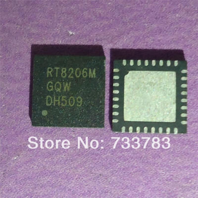 

5pcs/lot RT8206MGQW RT8206M High Efficiency Main Power Supply Controller for Notebook Computers