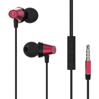 

Наушники JOWAY HP22 Stereo с микрофонным управлением Тяжелый бас 3,5 мм Jack - красный