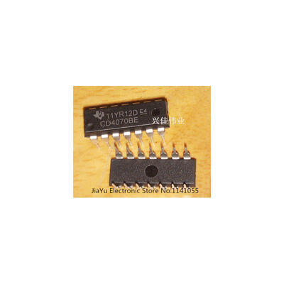 

500pcs/lot CD4070BE CD4070 TI 14-DIP IC Free Shipping