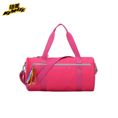 

KIMLEE 18L Portable Single Shoulder Bag Crossbody Bags Waterproof Cylinder Bag For Fitness Yoga Basketball