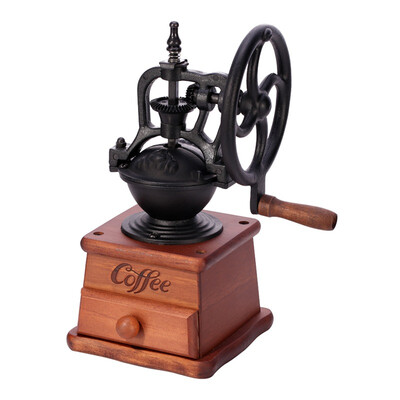 

Yami Yami small iron wheel hand shake coffee machine coffee beans grinding machine manual coffee machine YM3511
