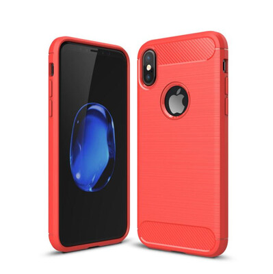 

Phone Case For iPhone X 7 7 Plus 6 6s Plus 5 5s SE Case Luxury New Carbon Fiber Soft TPU Drawing Shockproof Phone Case
