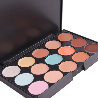 

15 Color Concealer Concealer cover black eye acne printing freckles