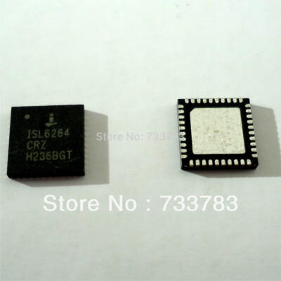 

5pcs/lot INTERSIL ISL6264CRZ ISL6264 6264CRZ QFN Two-Phase Core Controller for AMD Mobile Turion CPUs