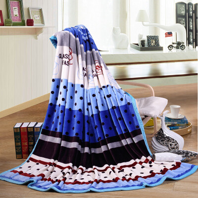 

Jingdong supermarket] Antarctica Nanjiren flannel blanket blanket lunch break air conditioning blanket blanket to cause youth 100 * 150cm