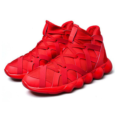 

2018 New Arrival Mens Breathable Running Shoes Male Shoes Men Sneakers Slip-On Comfortable Shoes Medium cut Sport Shoes