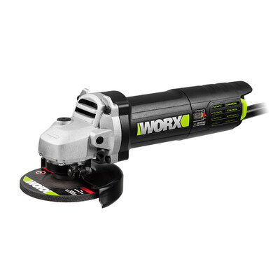 

WORX angle grinder WU800 fine handle cooling fast angle to the polishing machine cutting machine grinding machine hand grinder polishing machine professional hardware electric tools