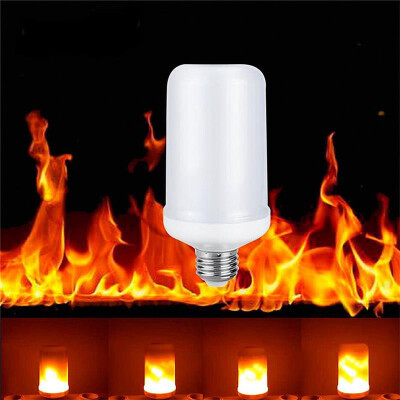 

E27 LED Flame Effect Fire Light Bulbs Creative Lights Flickering Emulation Vintage Atmosphere Decoration Lamp