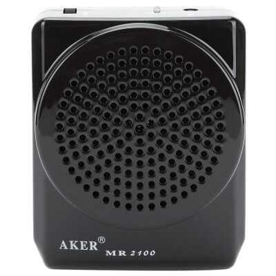 

Love (AKER) MR2100 small bee loudspeaker portable waist hanging lithium call speaker teacher dedicated sound (red