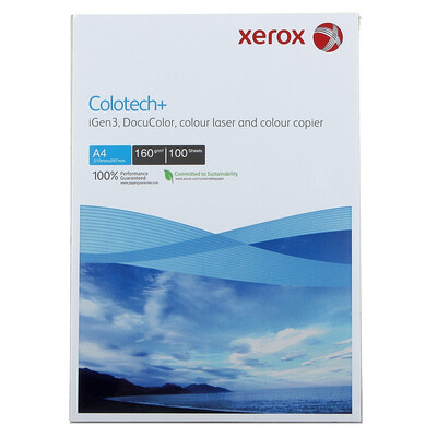 

Xerox Colotech + Цветная бумага 160г A4 100 листов / сумка