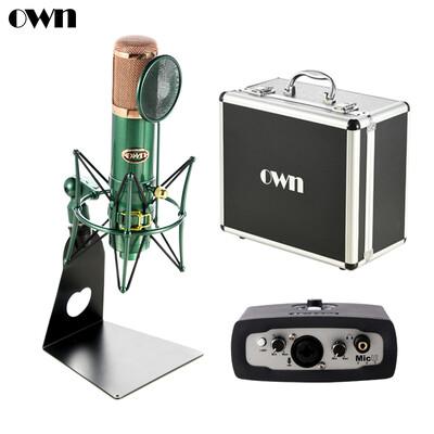 

OWN W02 mobile phone sound card set anchor microphone live equipment computer call wheat external sound card condenser microphone set