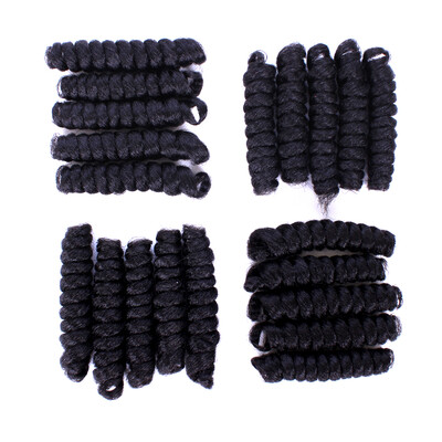 

10&20Inch Curlkalon Crochet Hair Curly Bouncy Ombre Spirals Curled Tapered Cut Natural Hair Synthetic Hair Extensionsaniya