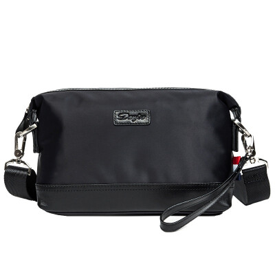 

DANJUE Men's Shoulder Messenger Bag Carrying Bag Black Bag 8062-1 Black