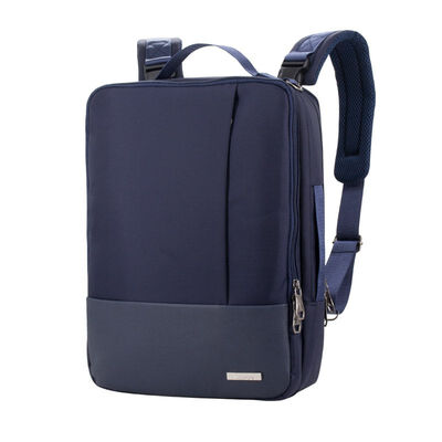 

Phlees laptop bag universal lightweight business backpack shoulder portable three-purpose multi-function water-proof backpack briefcase diamond series 156-inch blue