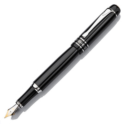 

Hero HERO 6136 Laiya black sharp iridium pen pen