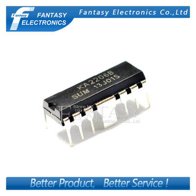 

10PCS KA2206 DIP12 DIP new&original IC free shipping