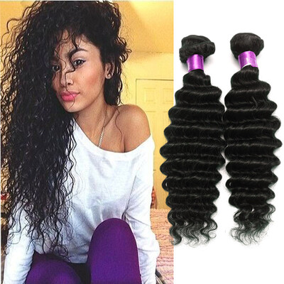 

Brazilian Virgin Hair Deep Wave Brazilian Hair Deep Wave Weave Bundles Wet And Wavy Virgin Brazilian Deep Wave 4PcsLot Human Hair