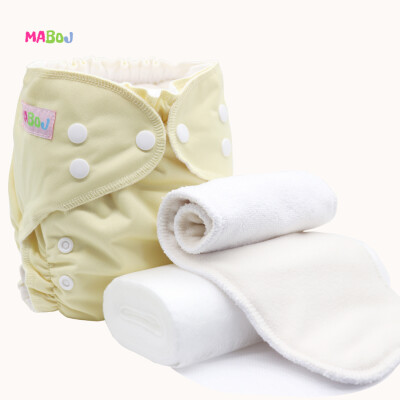 

Maboj Reusable Nappy Diaper Pocket Cloth Diapers one Size Fits All Diaper Liners Flushable&Microfiber Inserts