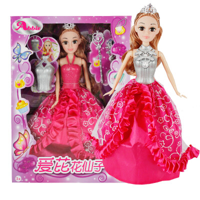 

Abbie Lens Eyes with 3D Curl Eyelashes Doll DIY Toys Clothes Gown Outfits&Shoes for Girls Birthday Party Christmas Gift