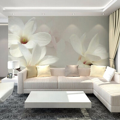 

Custom 3D Photo Wallpaper Scenery For Walls 3D Magnolia Mural Painting Bedroom TV Background Home Decor Wall Paper Wallcoverings