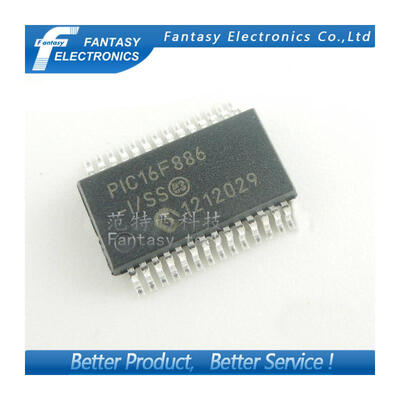 

5PCS PIC16F886-ISS SSOP28 PIC16F886 SSOP 16F886 SMD Enhanced Flash Microcontrollers new&original IC free shipping
