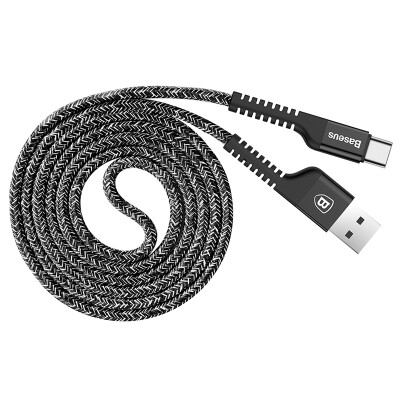 

Baseus 3/5 FT Nylon Braided Metal Head USB-A 3.1 Type-C Charger Data Sync Cable For Samsung Galaxy Note8 S8 Huawei Mate9/10 LG G5