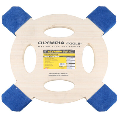 

OLYMPIA Wooden Pallet Truck Handling Tools Heavy Furniture Mobile Car Movers Multifunction Universal Wheel 2188