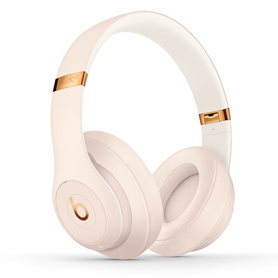 

Beats Studio3 Wireless Sound Recorder Wireless 3 Headset Bluetooth Беспроводная шумоподавляющая гарнитура Игровая гарнитура - керамический порошок с микрофоном MQUG2PA / A