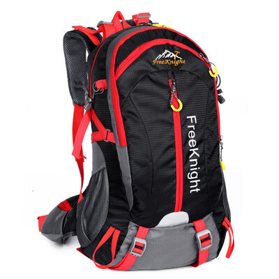 

New 40L Large Waterproof Nylon Backpack Capacity Outdoor Sports Hiking Camping Backpack Backpack Waterproof Nylon Shoulder