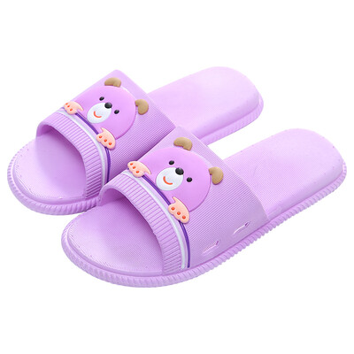 

Antarctic Nanjiren slippers male cartoon bear parent-child couple home bathroom sandals gray 42 yards 19D012