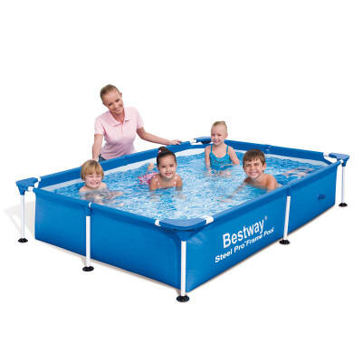 

Bestway childrens adult swimming pool large family play pool fish pond 22115043cm without filter pump self-driving equipment 56401 factory straight hair