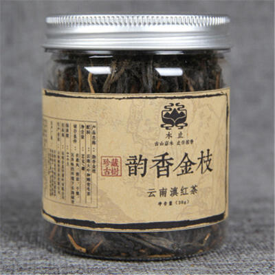 

C-HC046 Yunnan Premium Dian Hong 30g Health care Black Tea Rhyme incense Dianhong gongfu red tea Chinese Organic tea