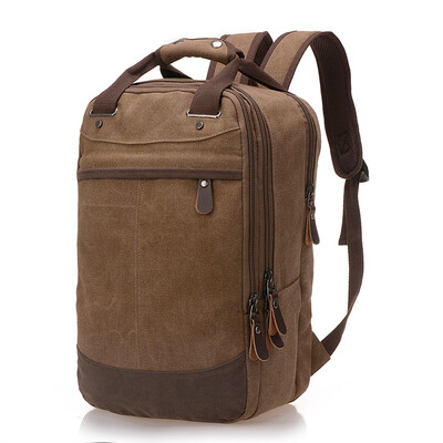 

casual canvas bag man bag computer backpack student leisure shoulder bags