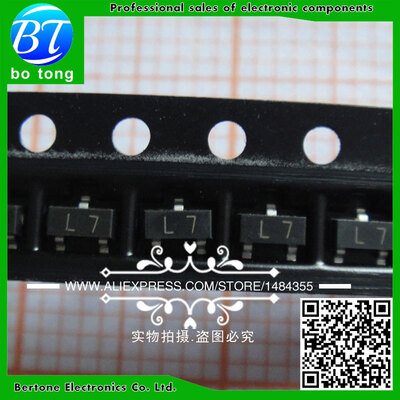 

Free Shipping 3000PCS 2SC1623 C1623 Marking Code: L6 L7 SOT-23 Plastic-Encapsulate Transistors