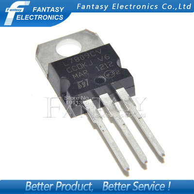 

100PCS L7809CV TO220 L7809 TO-220 7809 LM7809 MC7809 new and original IC free shipping