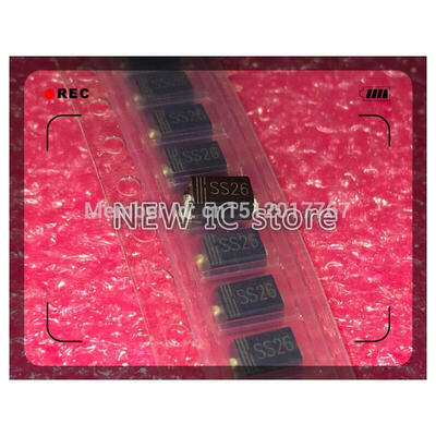 

1000pcs/lot SB260 SR260 SS26 2A 60V SMA DO-214AC Free shipping