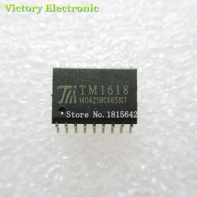 

New Original 10PCS/Lot TM1618 SMD Chip Sop18 LED Digital Drive IC Wholesale Electronic