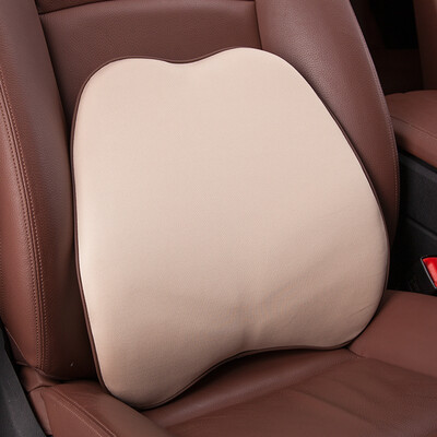 

Nine hundred WY-1805B car lumbar cushion space memory cotton pillow back cushion car office waist pillow beige