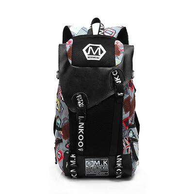 

New Fashion 18 inch leisure mens backpack strap zipper color casual canvas backpack school bag designer travel bag