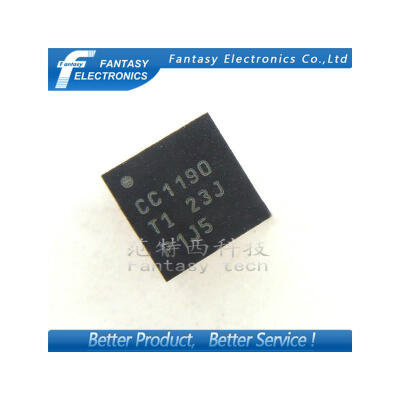 

5PCS CC1190RGVR QFN16 CC1190 QFN 850 - 950 MHz RF Front End new and original free shipping