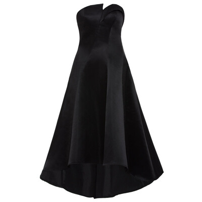 

CAZDZY Strapless Zipper-Up A Line Homecoming Dress